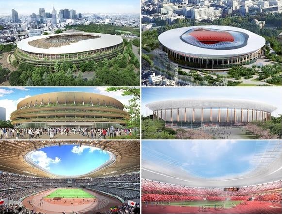 Olympic Tokyo 6 stadiums