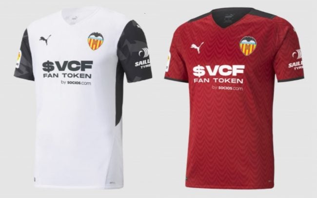 Áo đấu Valencia